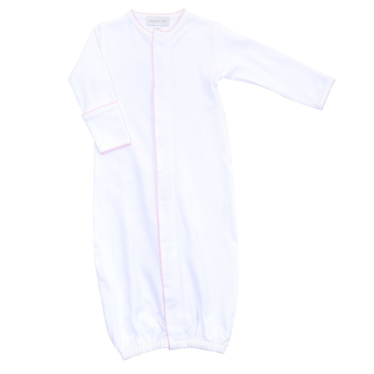 Essentials Converter Gown White with Pink