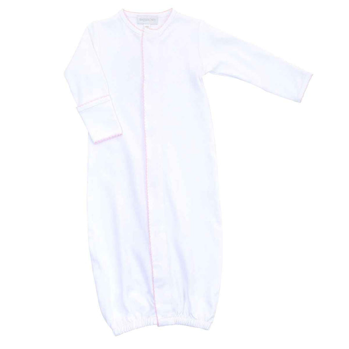 Essentials Converter Gown White with Pink