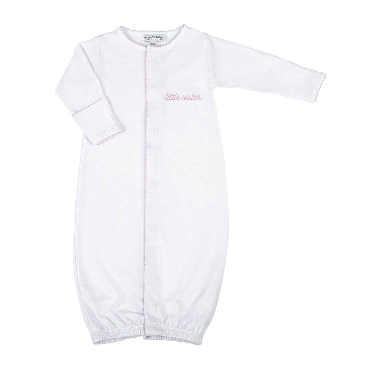Little Sister Embroidered Converter Gown