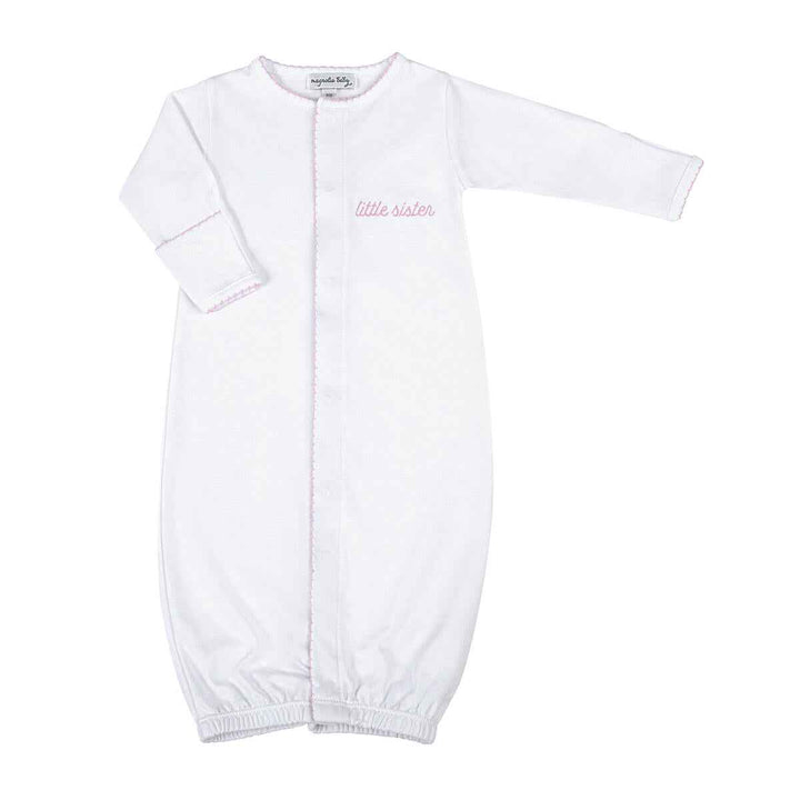 Little Sister Embroidered Converter Gown