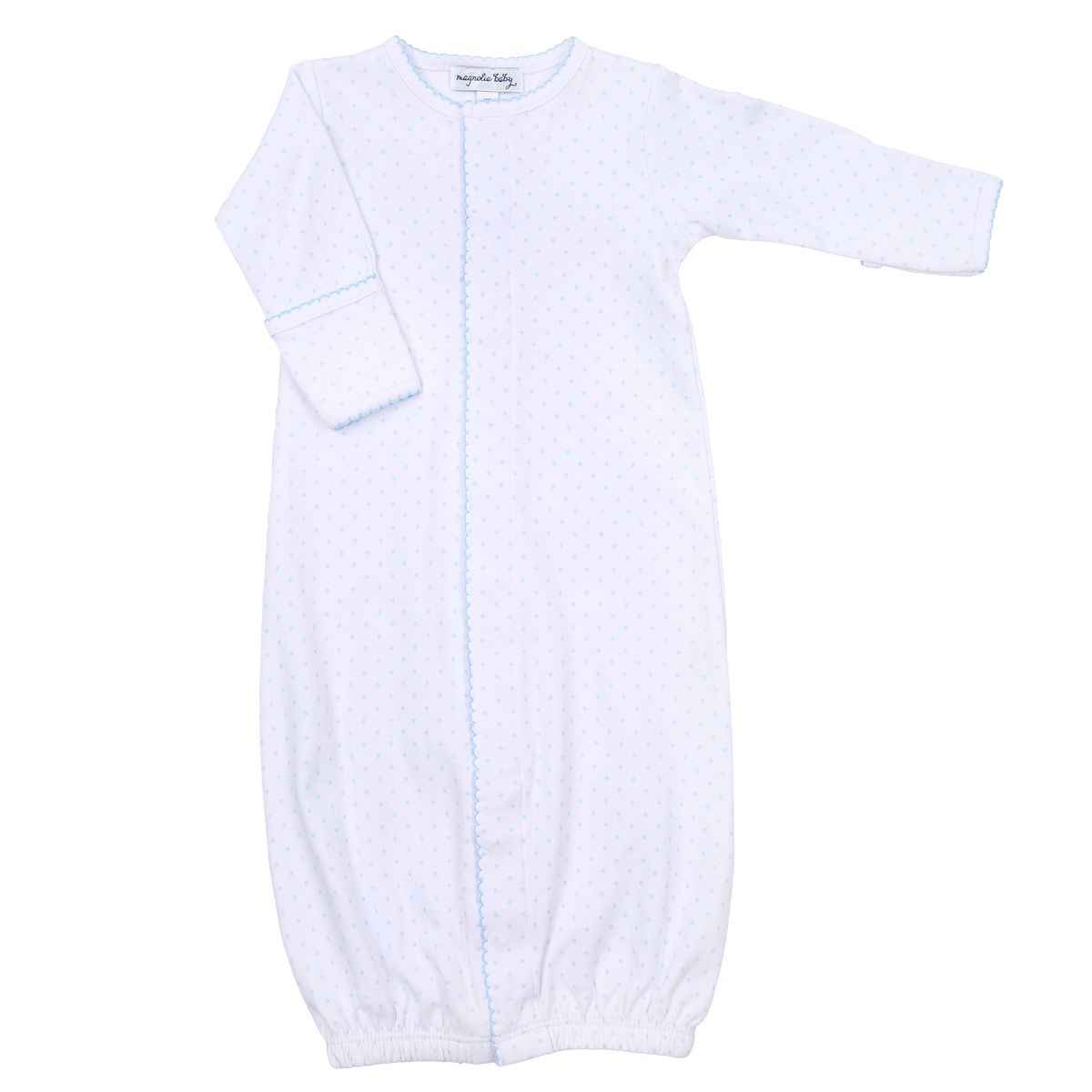 Mini Dots Converter Gown-Blue