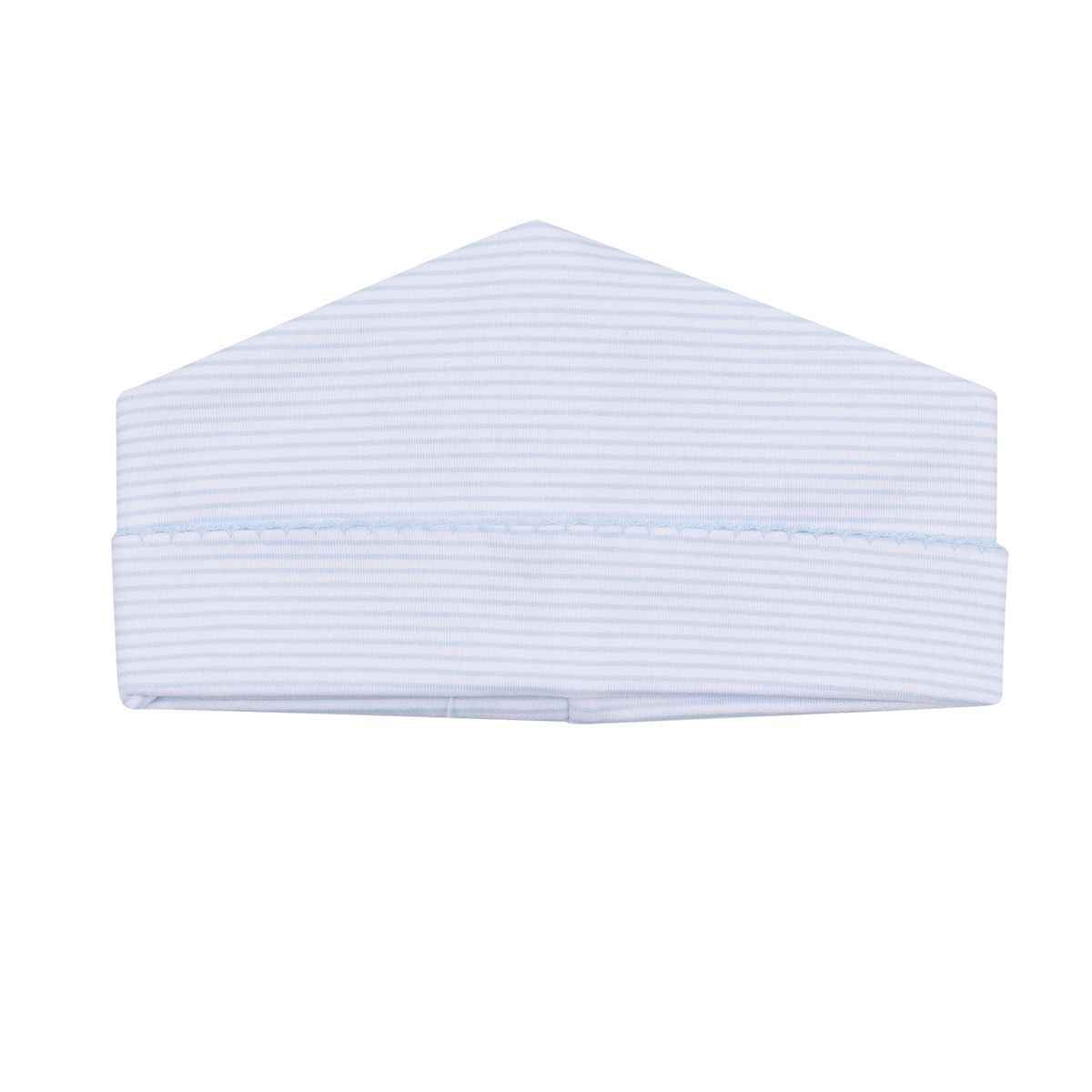 Mini Stripes Hat- Blue