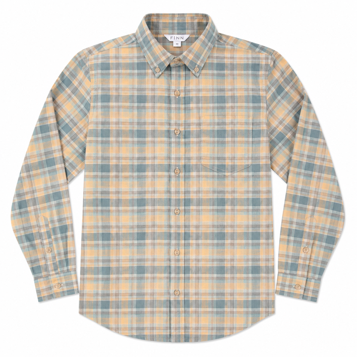 Pierfront Buttondown- Falls Plaid