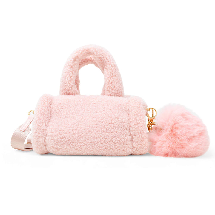 Girl's Cozy Cloud Mini Duffle Bag: Pink