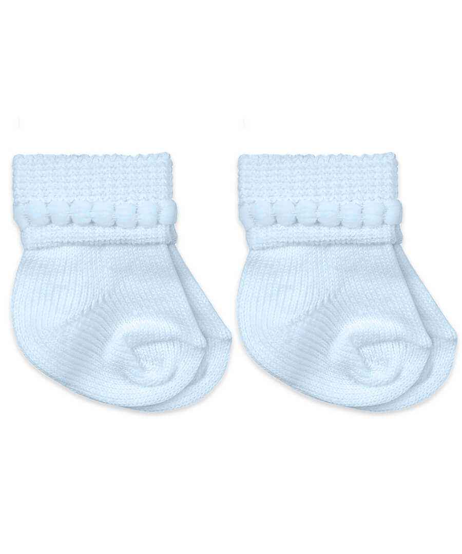 Jefferies Socks Bubble Bootie 2 Pair Pack, Blue