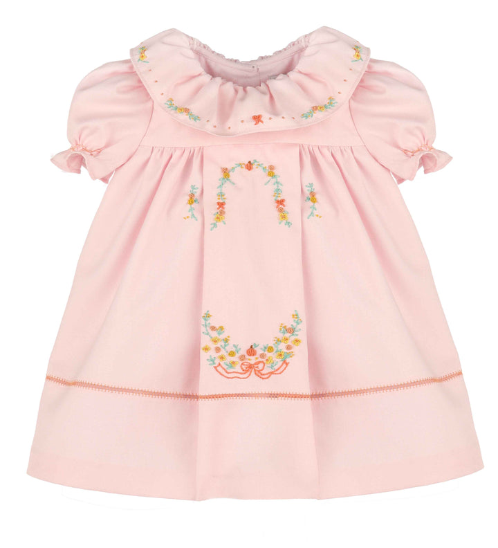 Pumpkin Ruffle Dress, Pink