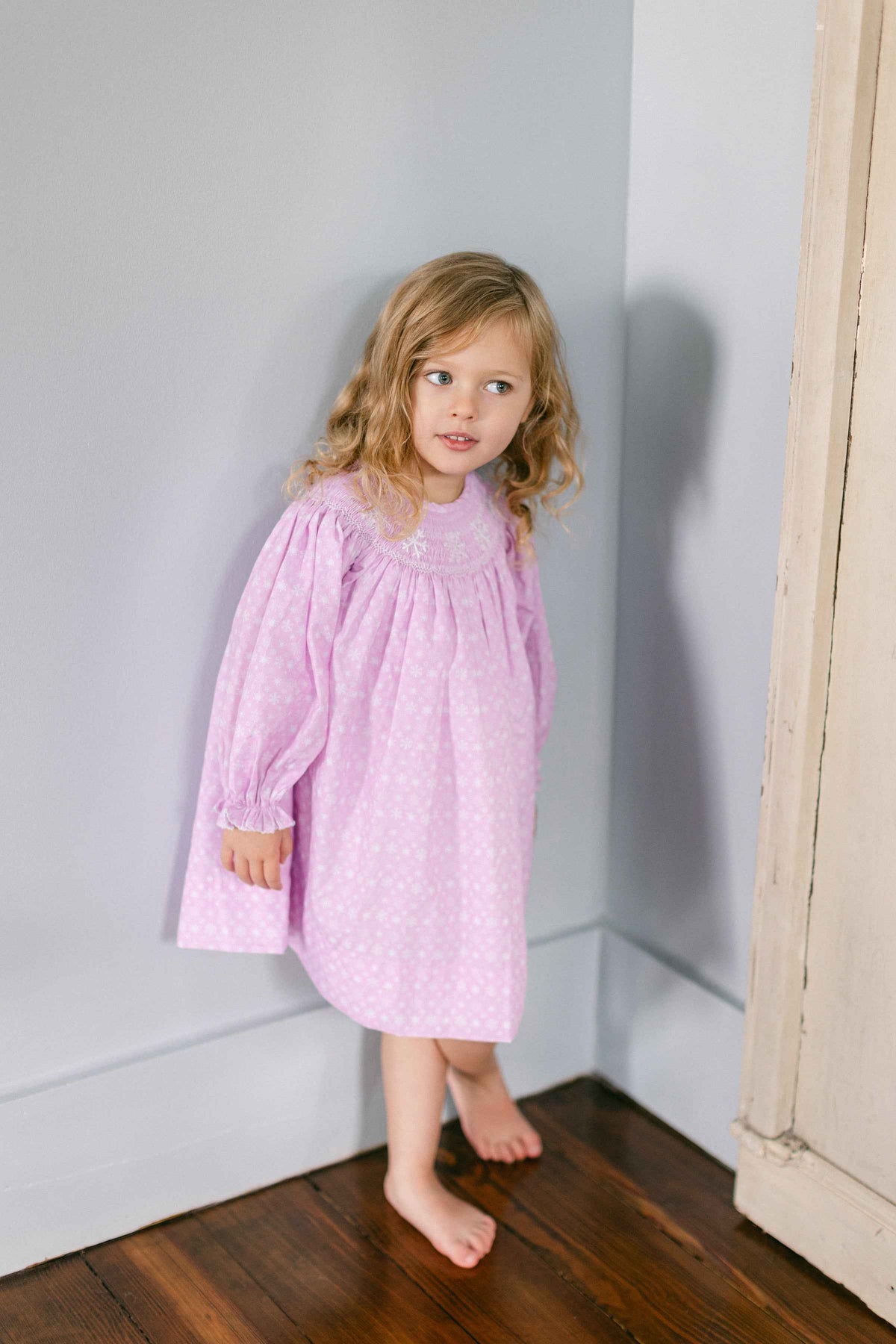 Pink Snowflake Dress