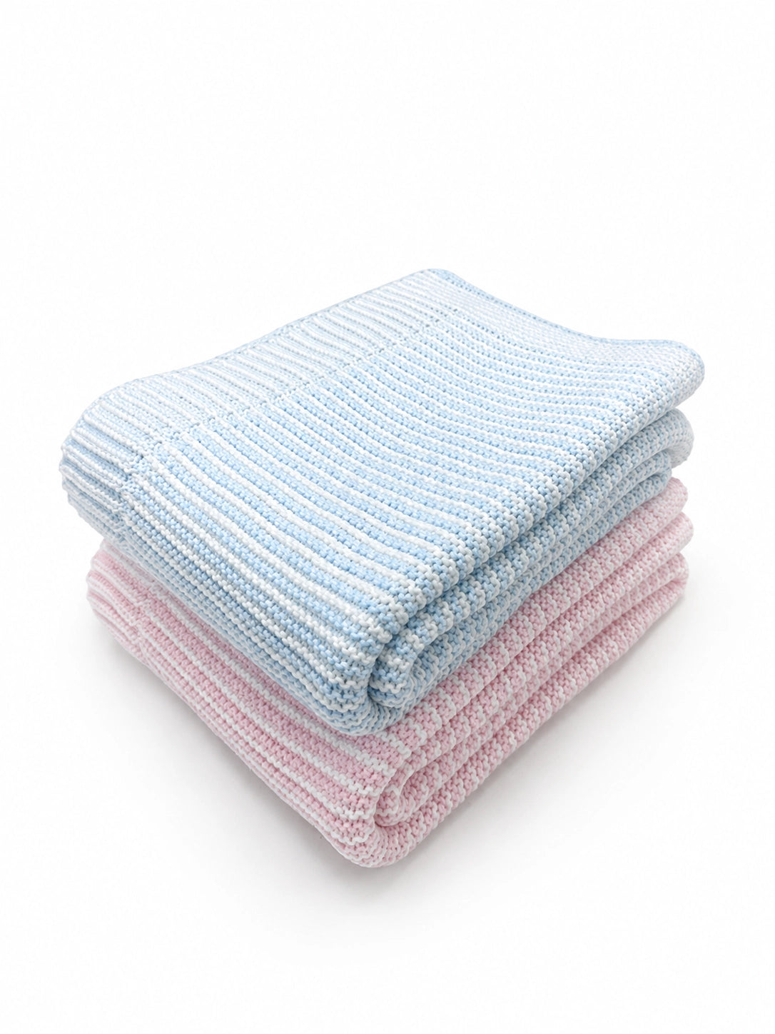 Blue/White Stripe Blanket