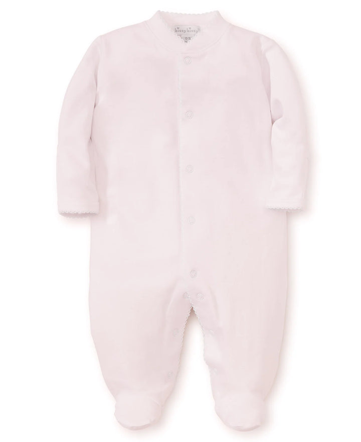 Kissy Kissy Basics Footie Pink