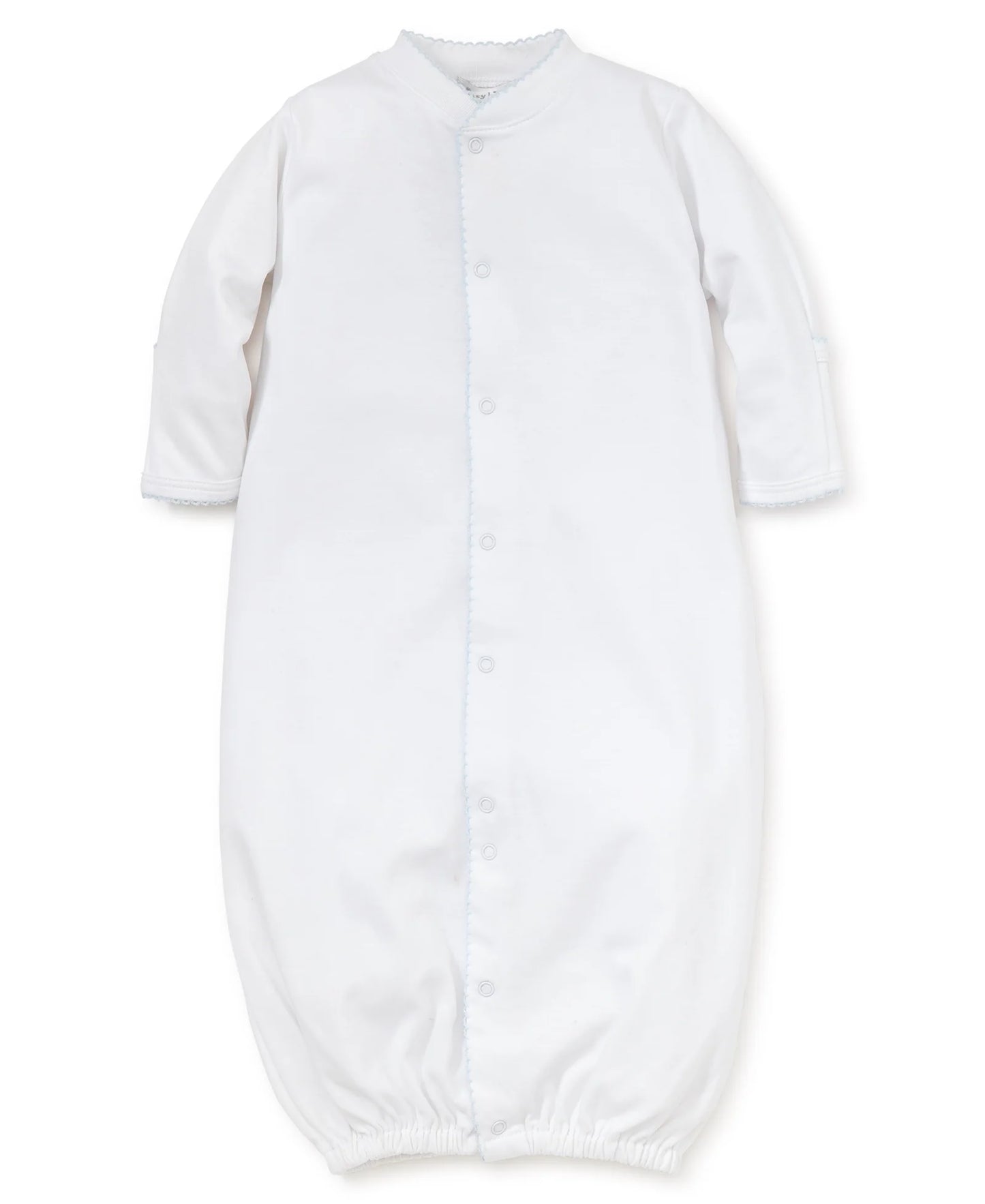 Kissy Basic Converter Gown White-Light Blue