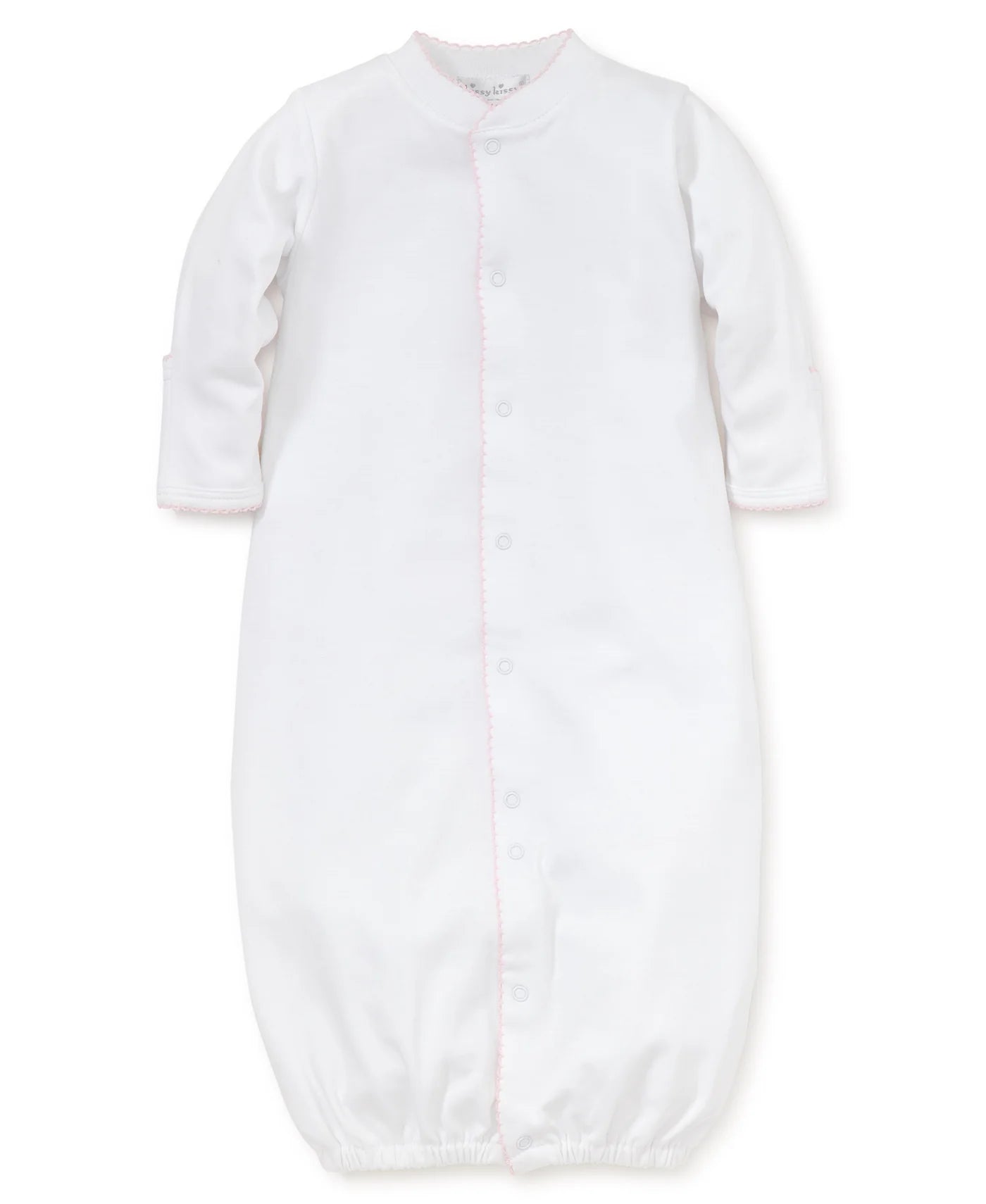 Kissy Basic Converter Gown White-Pink
