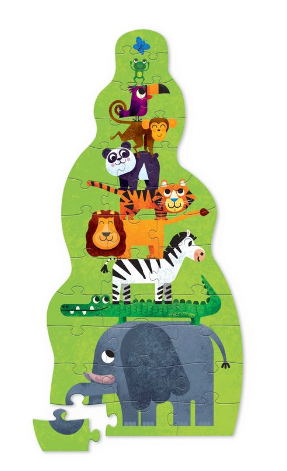 30 Piece Super Duper Tall Puzzle, Jungle