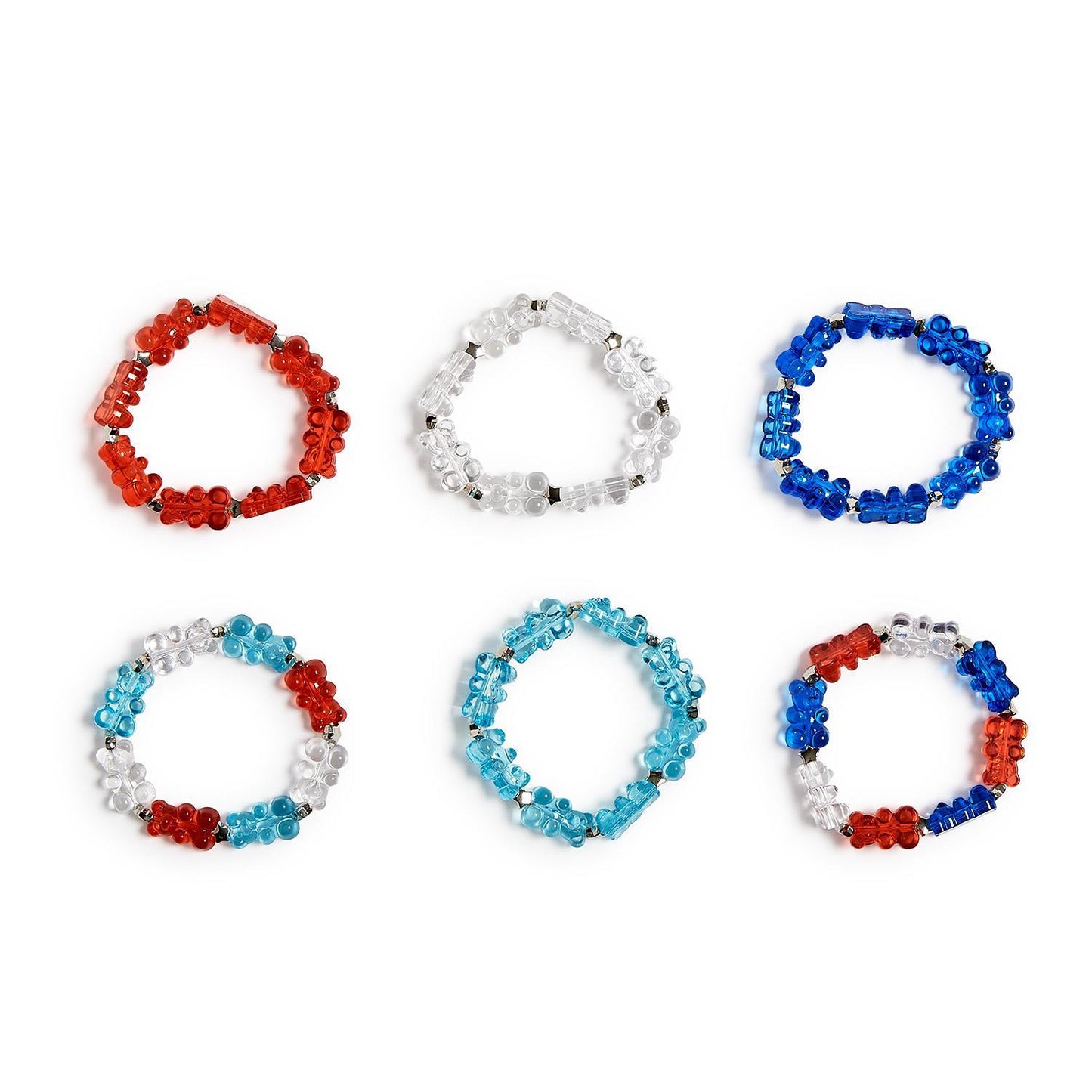 Gummy Bears and Stars Bracelet