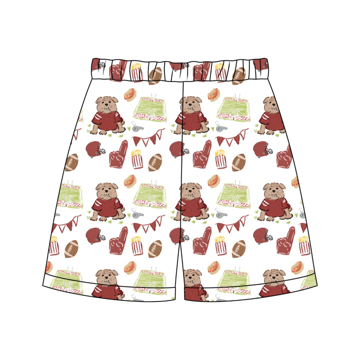 Stafford Shorts- Game Day Bulldog