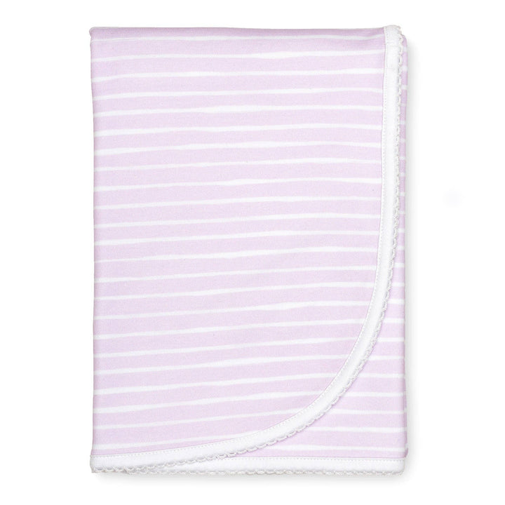 Lilac Stripe Blanket