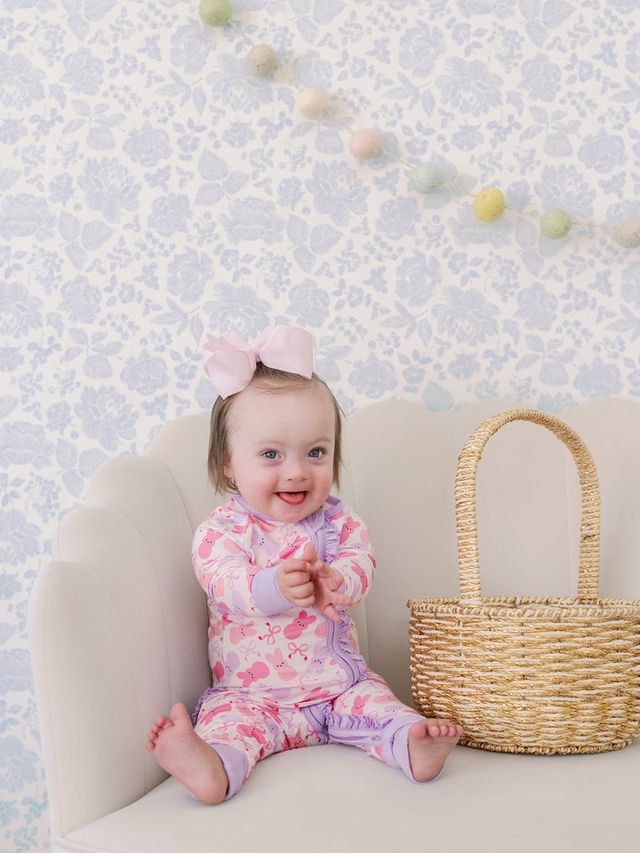 Sweet Bunny Ruffle Romper