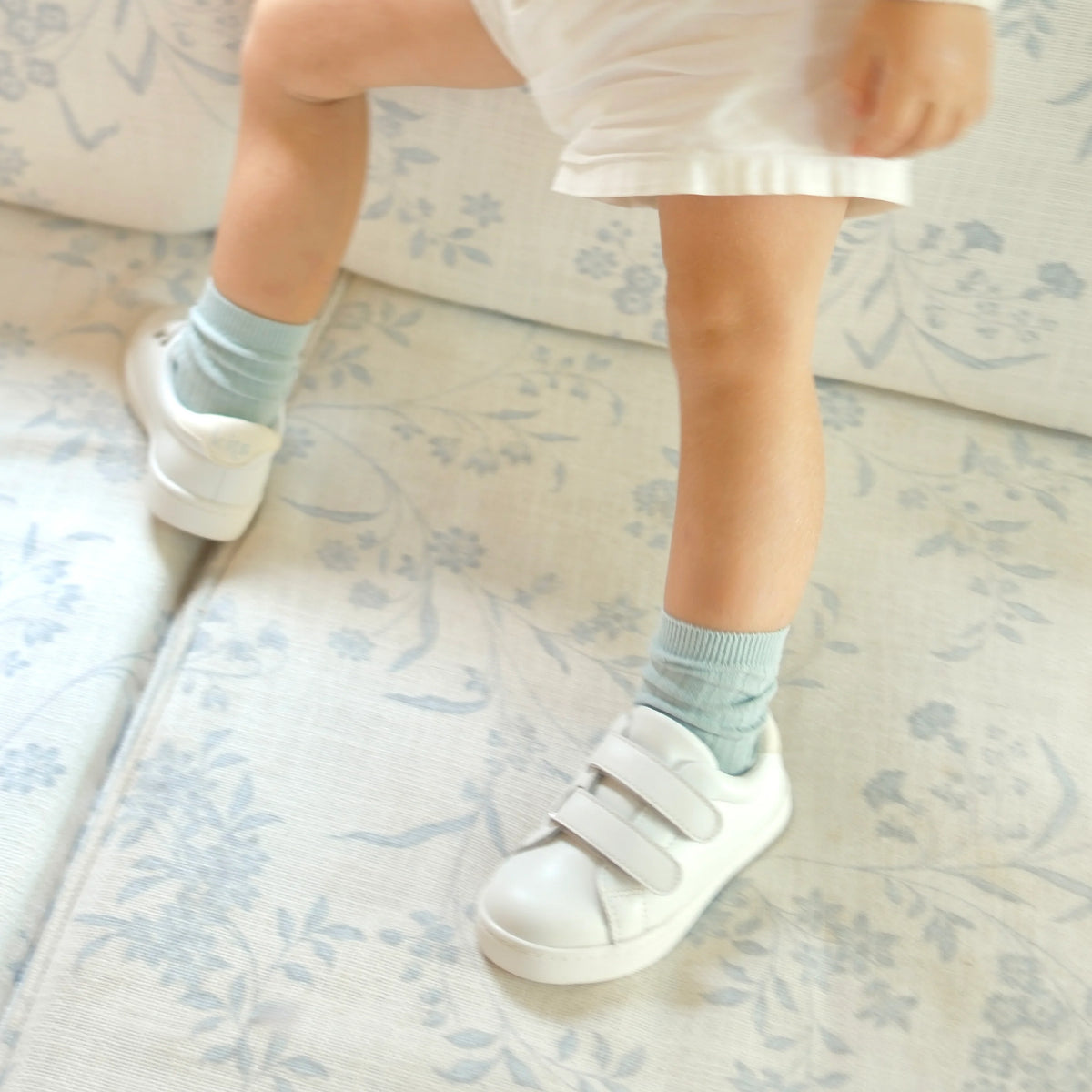 White Leather Sneaker