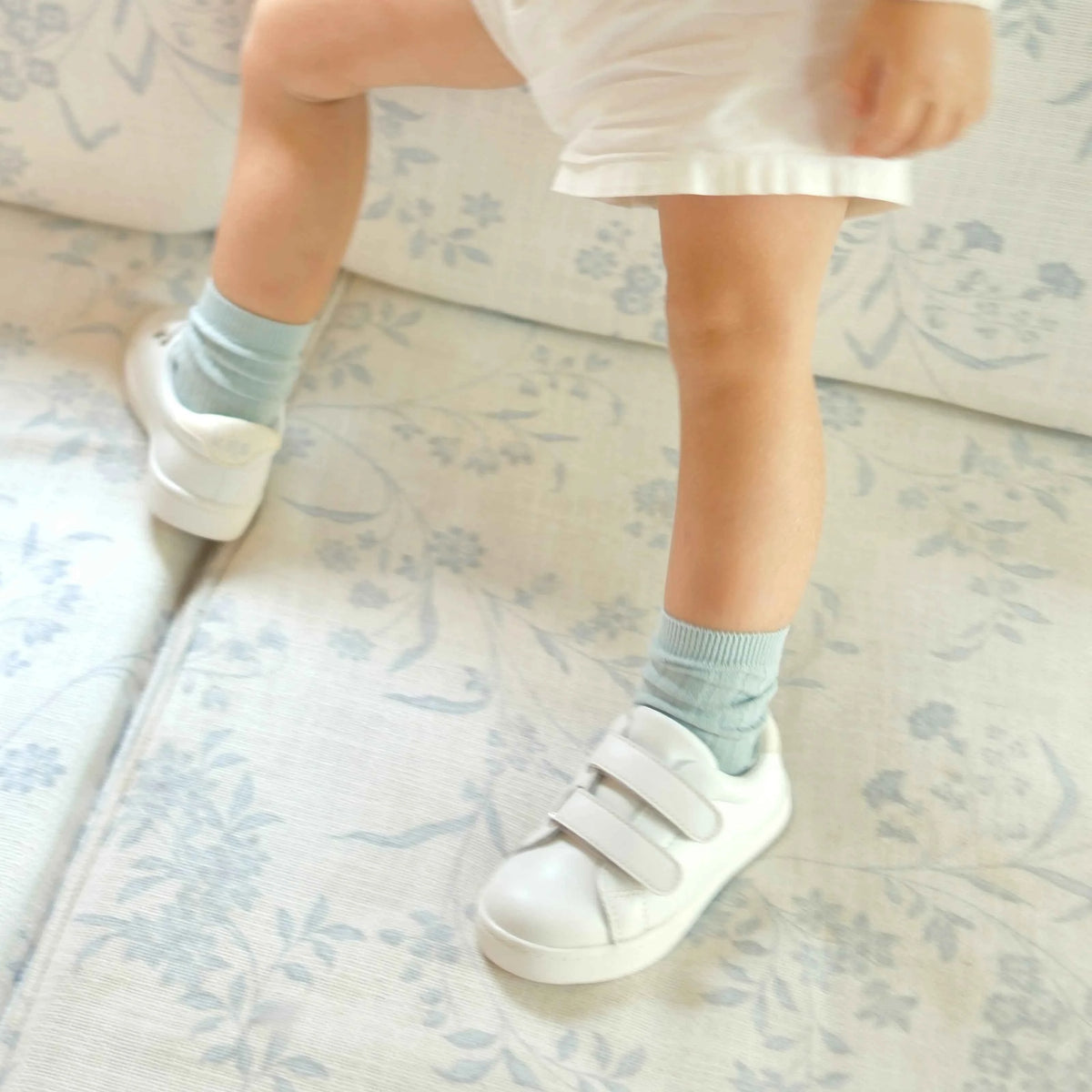 White Leather Sneaker