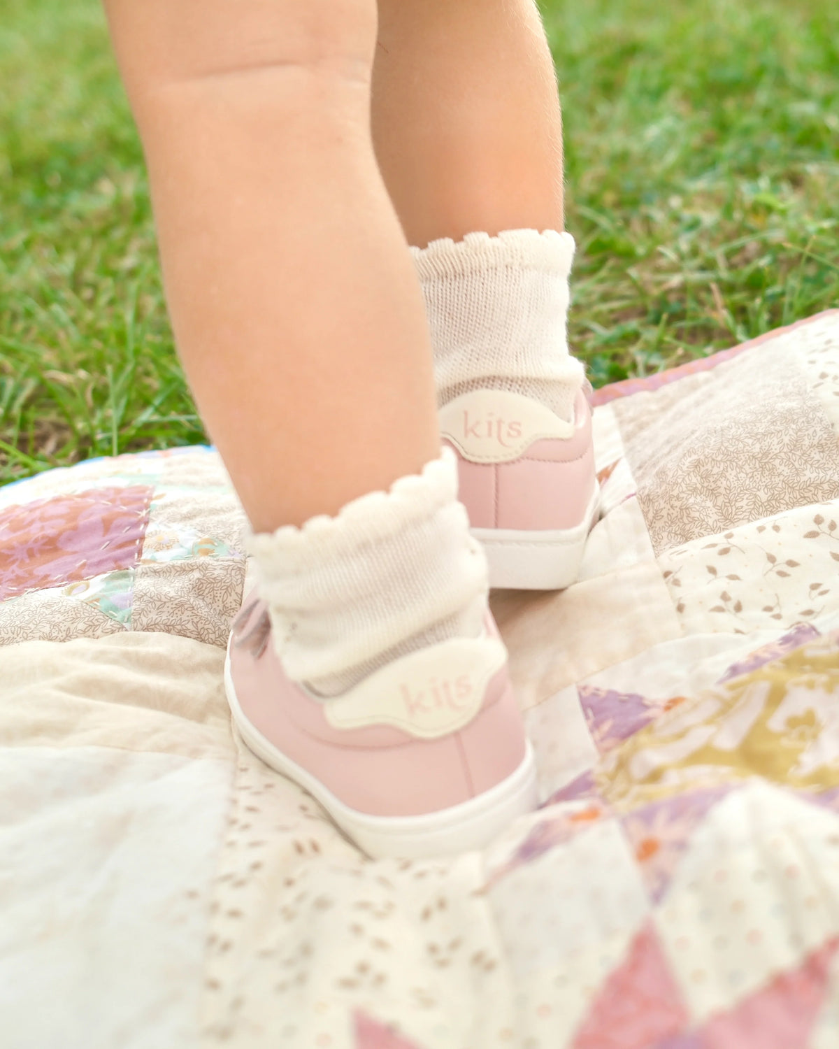 Pink Leather Sneaker