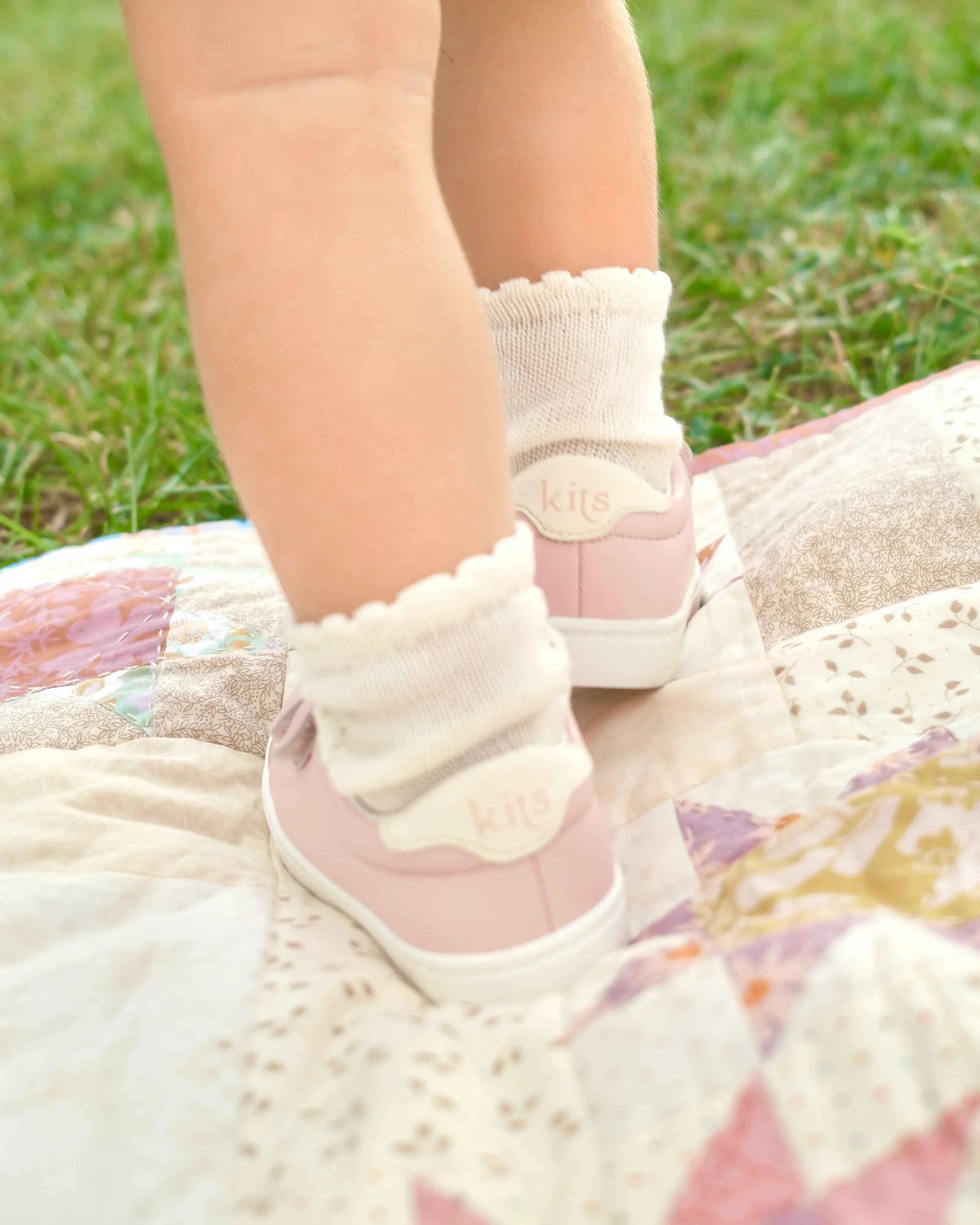 Pink Leather Sneaker