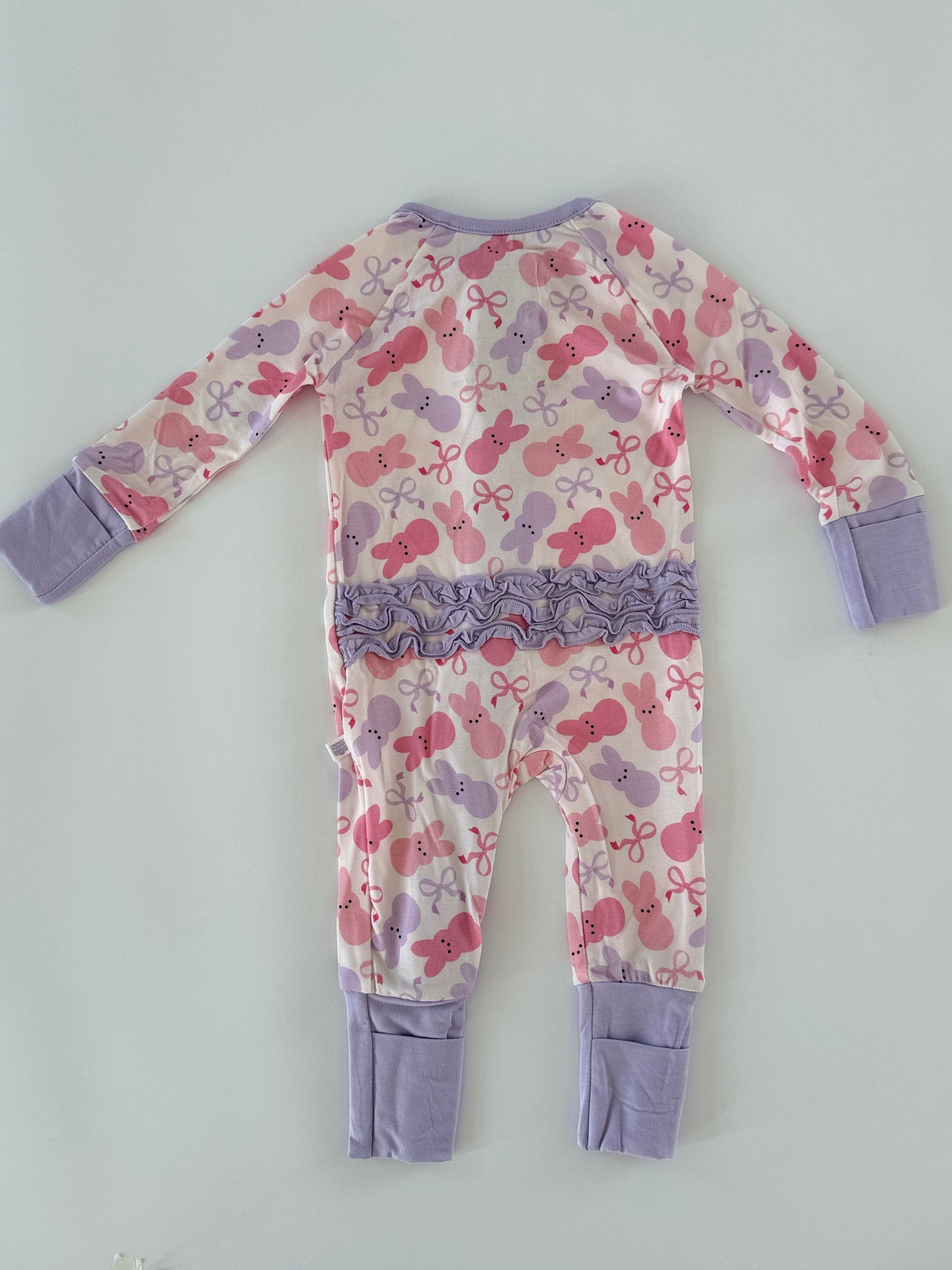 Sweet Bunny Ruffle Romper