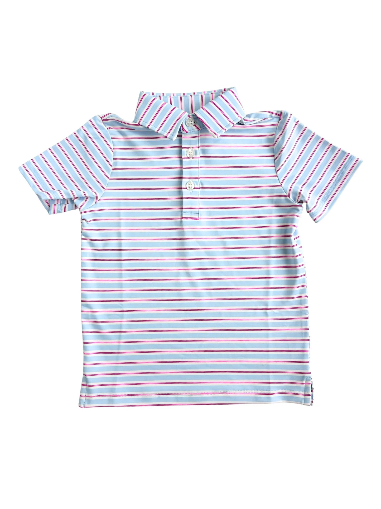 Performance Polo-Blue & Red