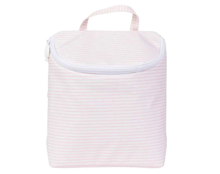 Bottle Bag, Pink Stripe
