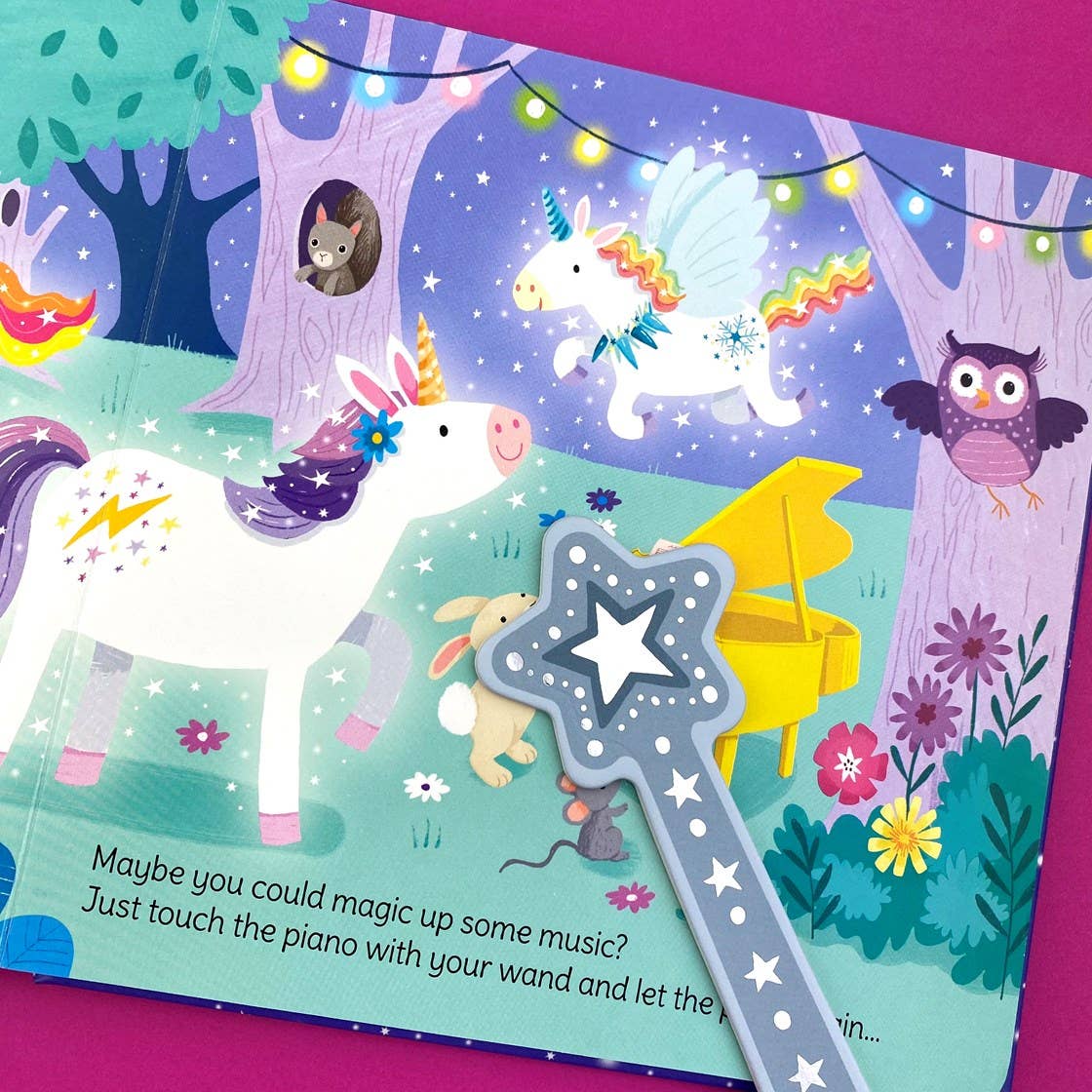 Wand Books: Unicorn Magic sound book