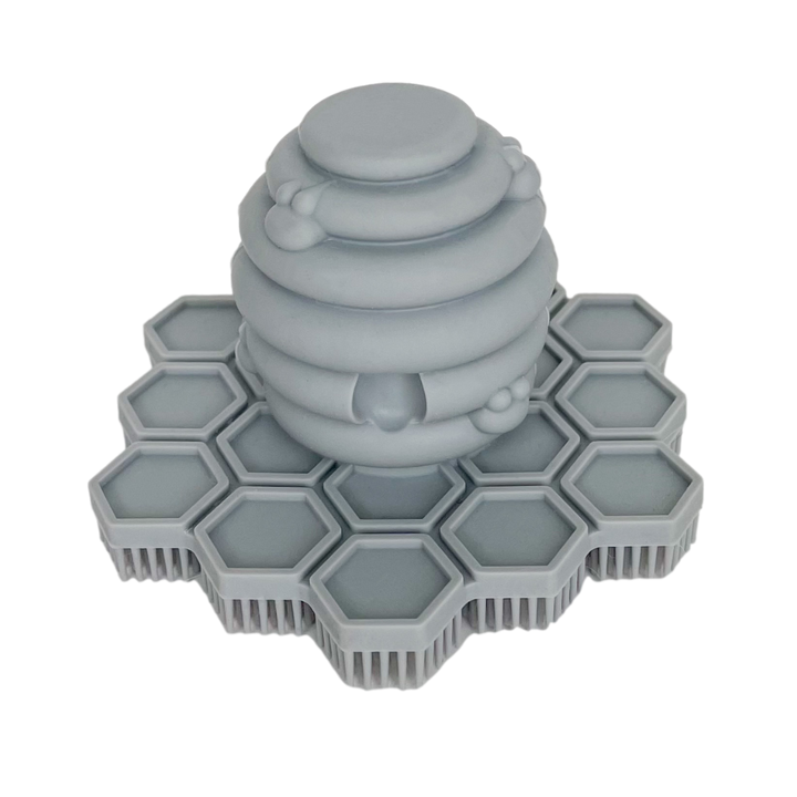 Easy-Grip Silicone Scrubber: Slate