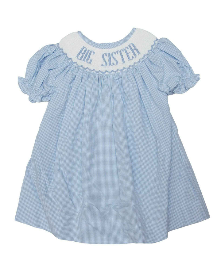 Big Sister - Blue Gingham Dress