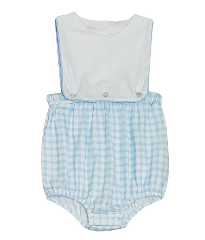 Blue Checks Sun Bubble