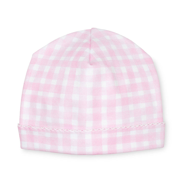 Pink Gingham Hat
