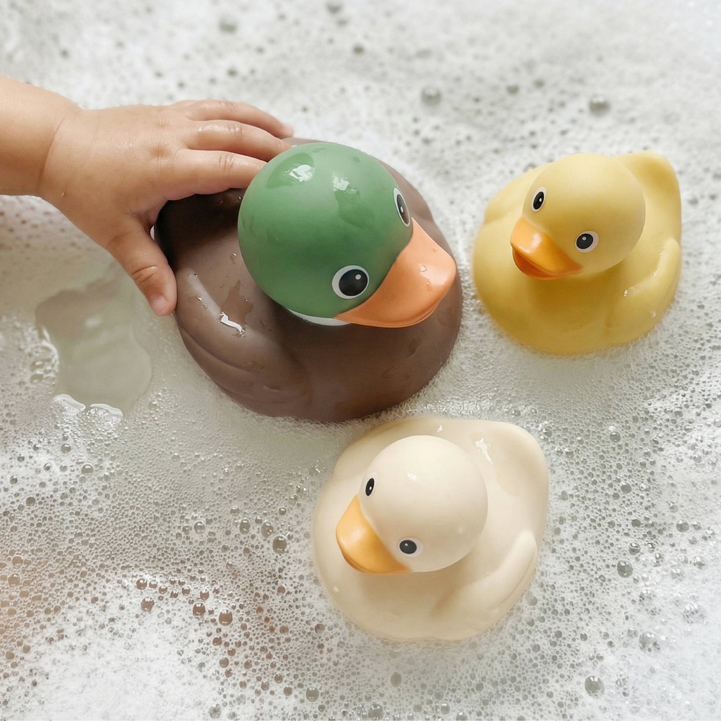Itzy Ducky Family - Bath + Water Table Toys: Mallard