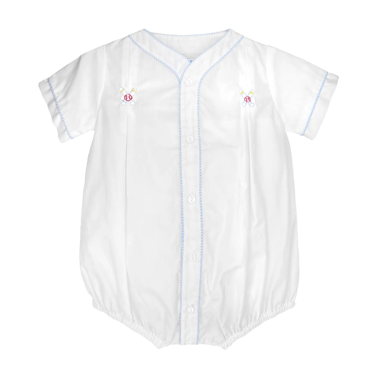 Baseball Romper with Bonnet