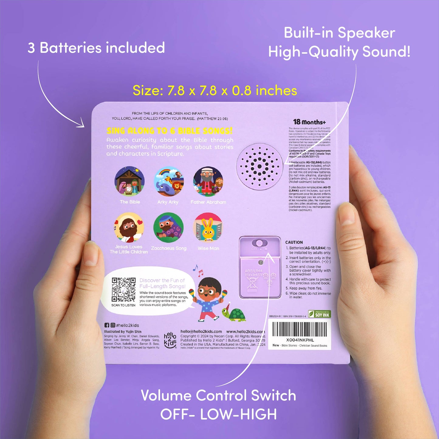 Bible Stories - Sound Book