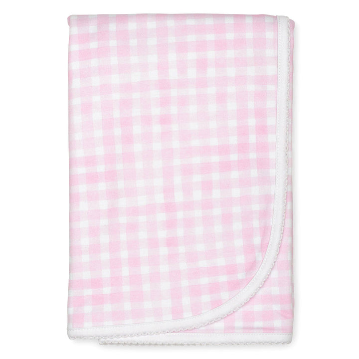 Pink Gingham Blanket