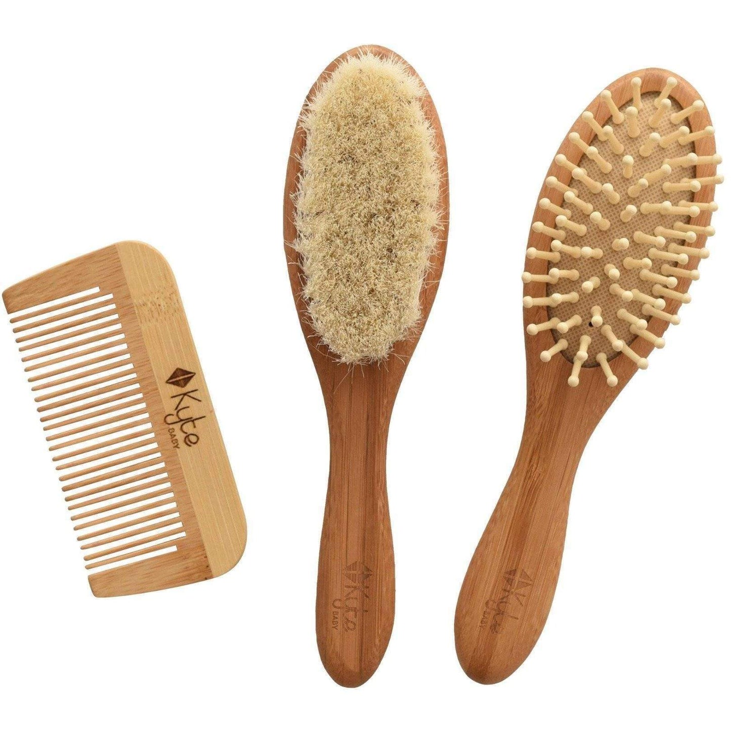 Kyte Baby 3-Piece Bamboo Brush Set