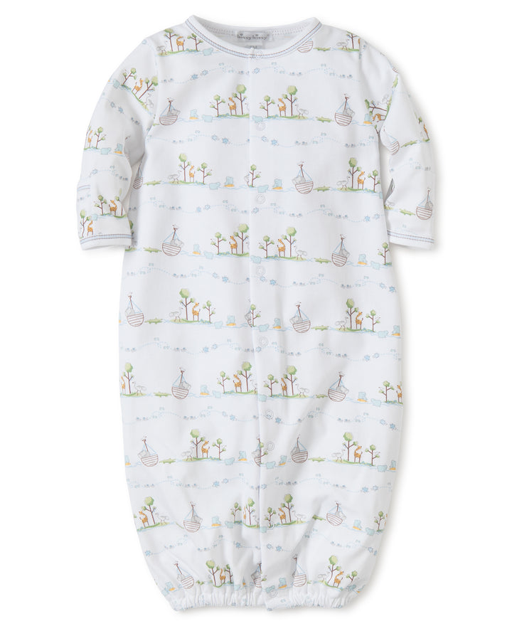 Blue Noah's Ark Converter Gown