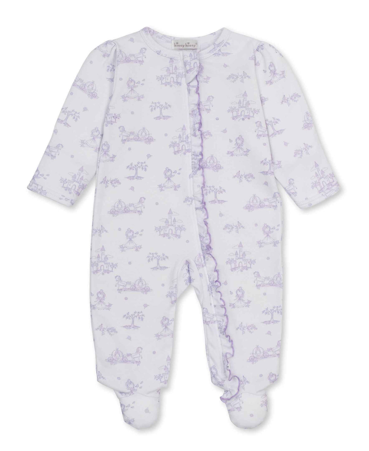 Princess Adventures Zip Footie