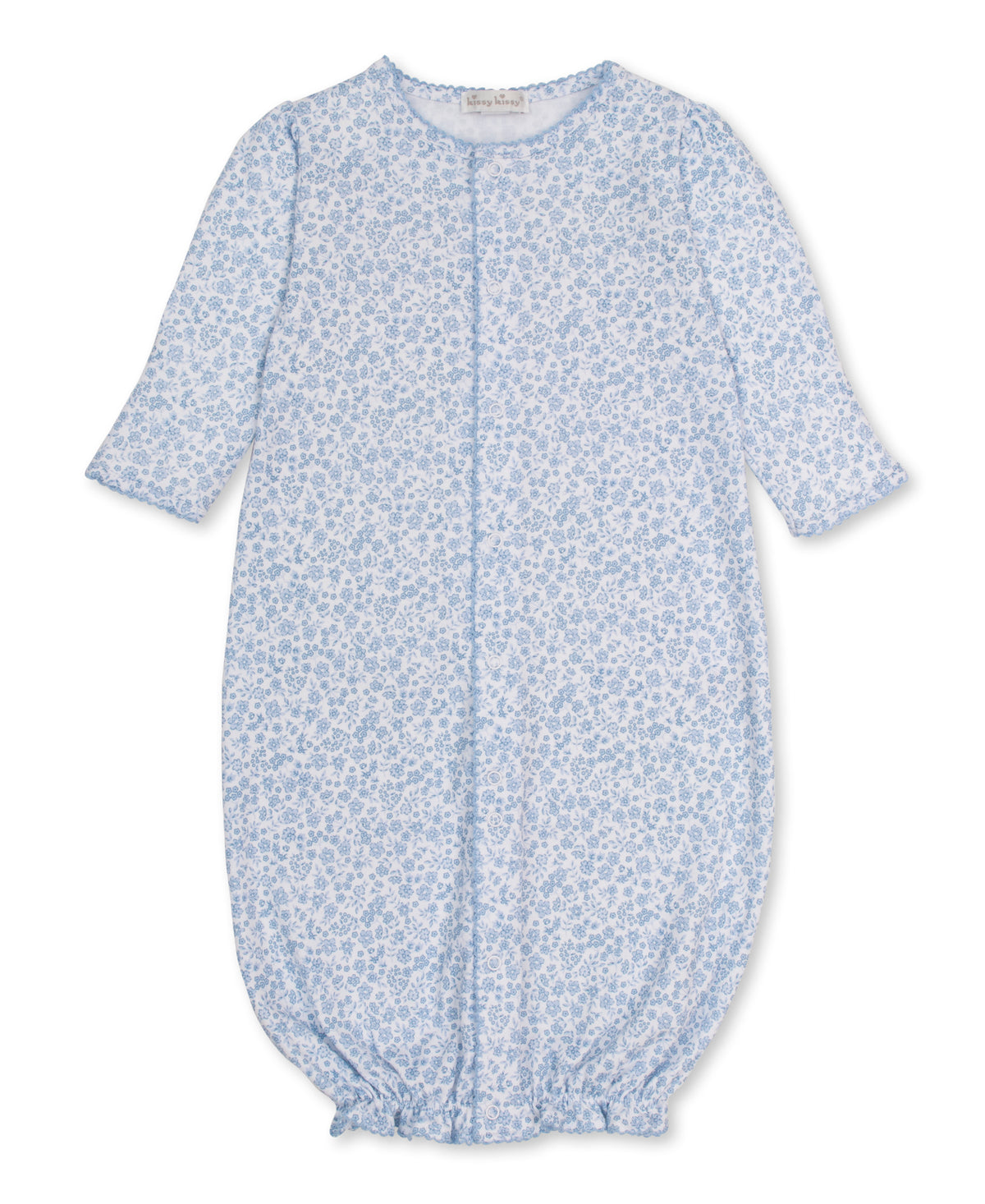 Fall Blooms Converter Gown, Light Blue