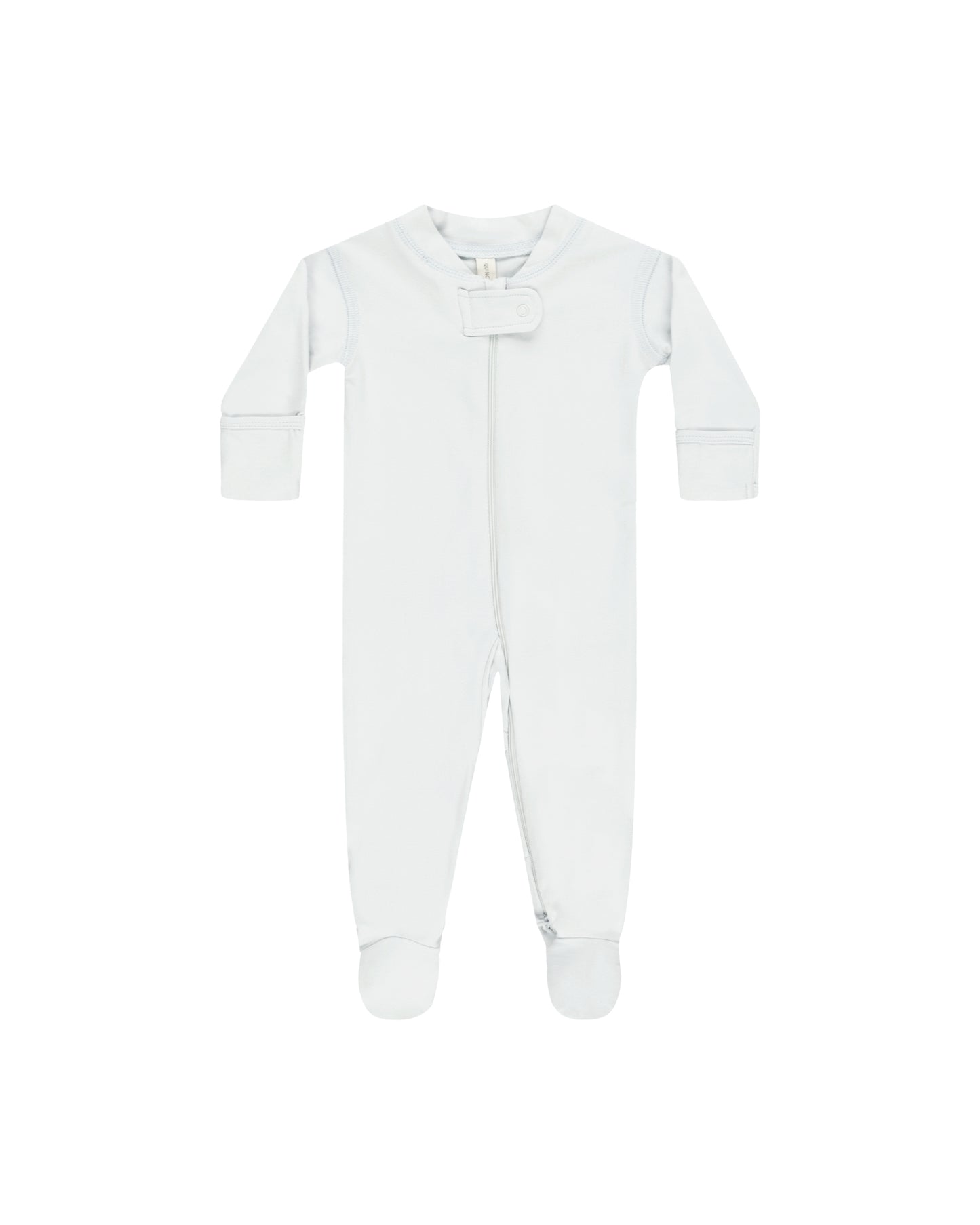 Zip Longsleeve Sleeper Footie Fog