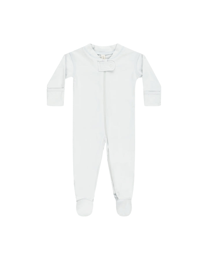 Zip Longsleeve Sleeper Footie Fog