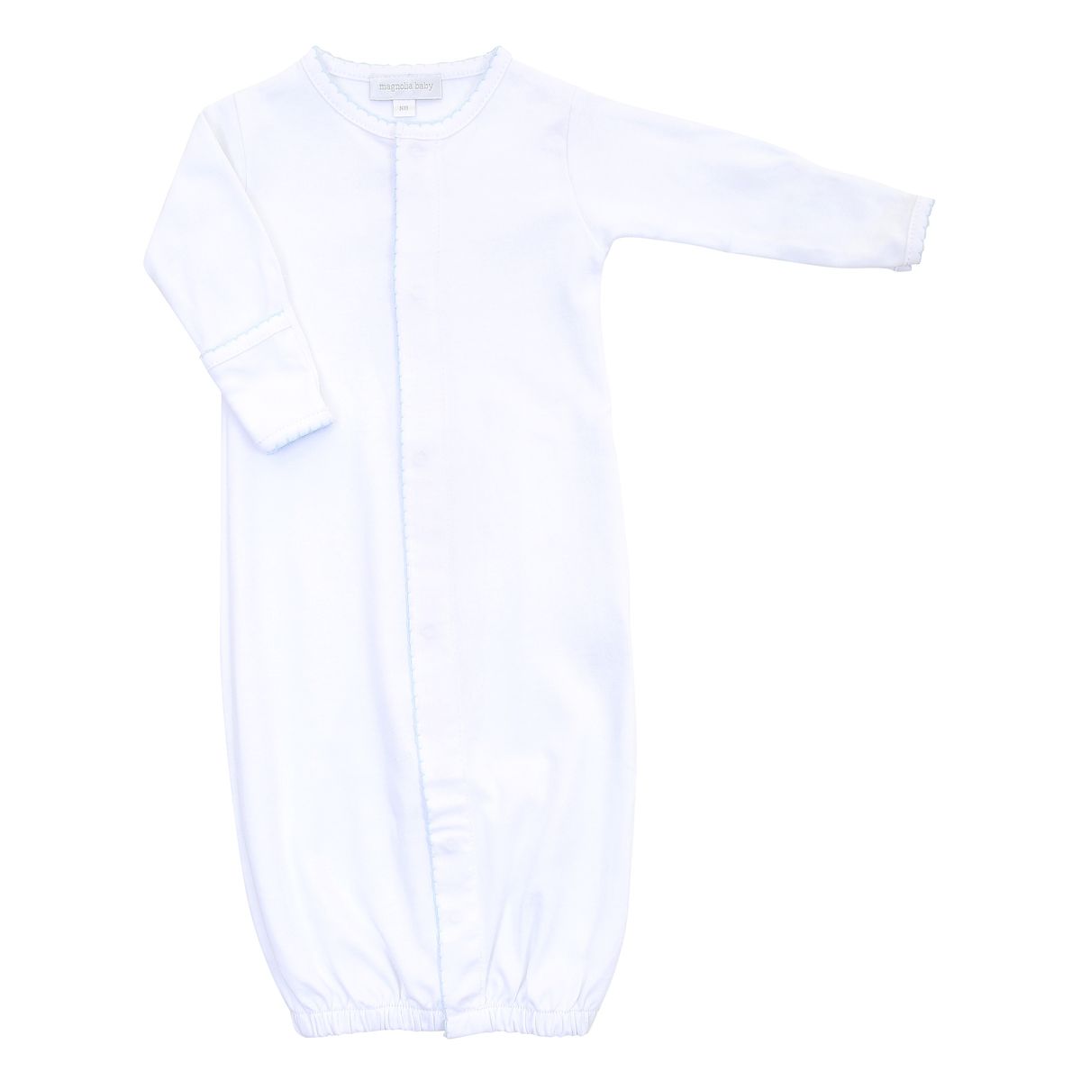 Essentials Converter Gown White with Blue