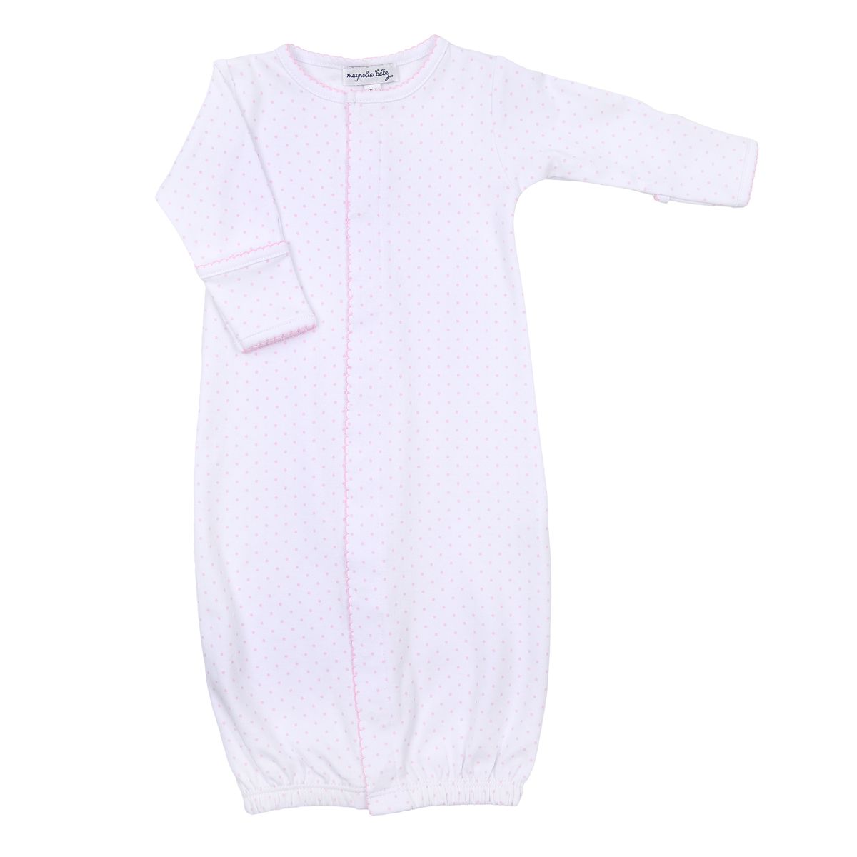 Mini Dots Converter Gown- Pink