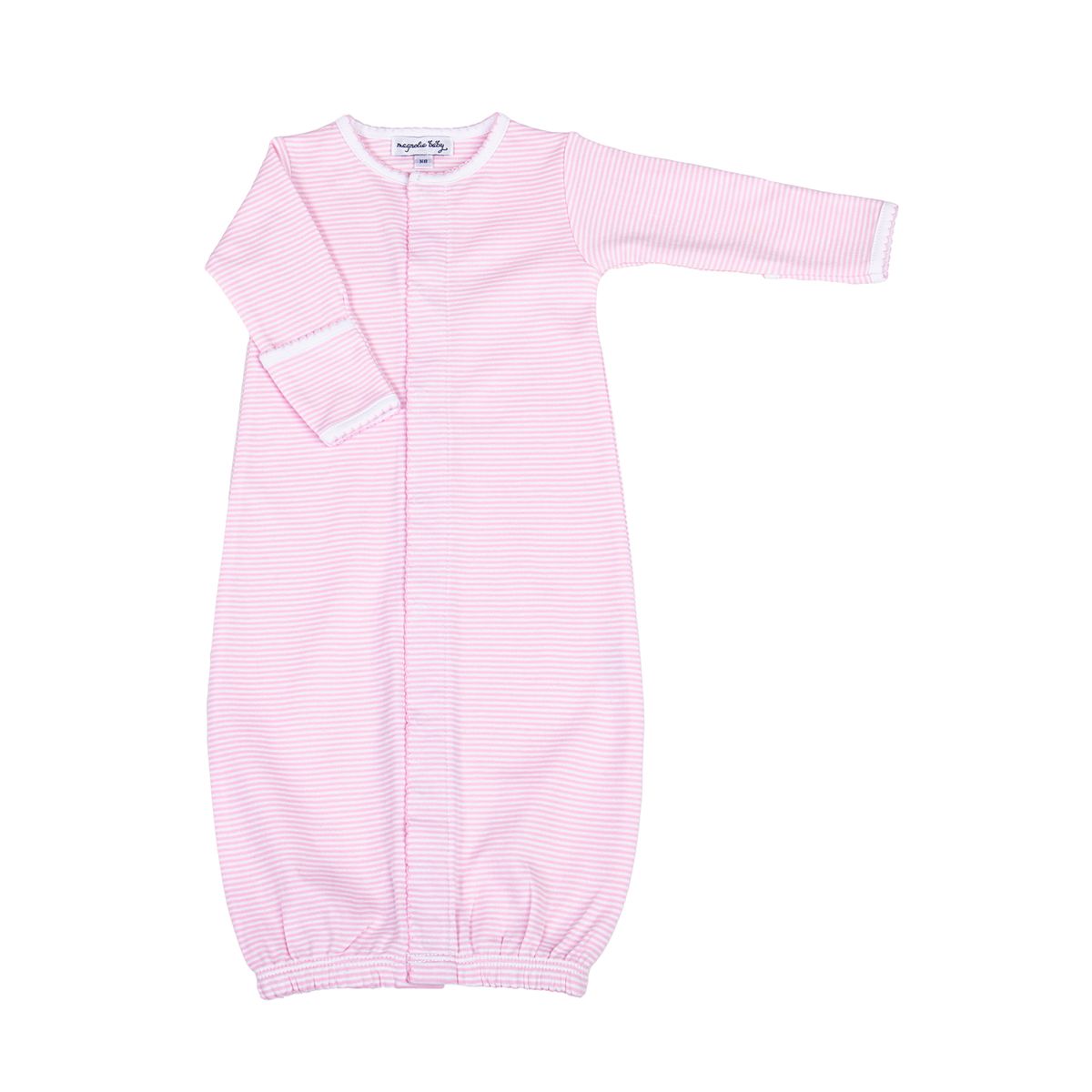 Mini Stripes Converter Gown- Pink
