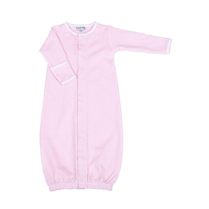 Mini Stripes Converter Gown- Pink