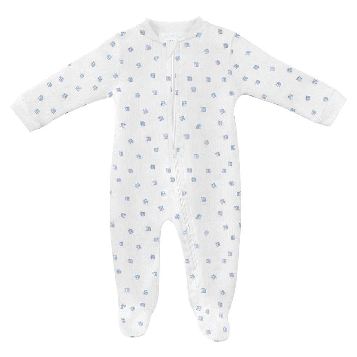 Cube Collection Footie, Blue