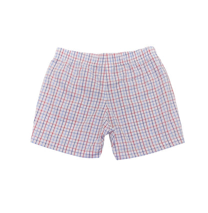 Naples Shorts Patriotic Plaid