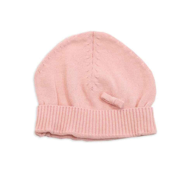 Milan Knit Beanie Hat, Blush