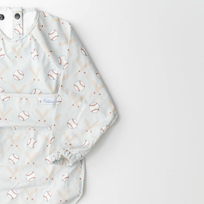 Long Sleeve Bib - Baseball